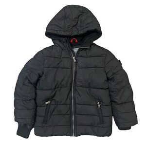 Michael Kors Puffer Coat Heavy Fleece Lined Black Size 5 / 6